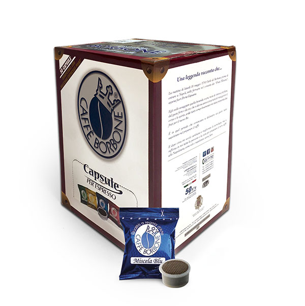 Borbone Miscela Blu (50 capsule compatibili con Lavazza Espresso Point)