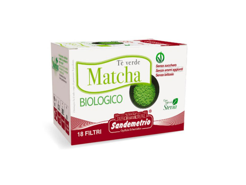 Tè verde matcha - Biologico (18 filtri da infusione)