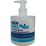Gel detergente ad azione igienizzante con Acido Ialuronico e Aloe (dispenser da 300 ml)